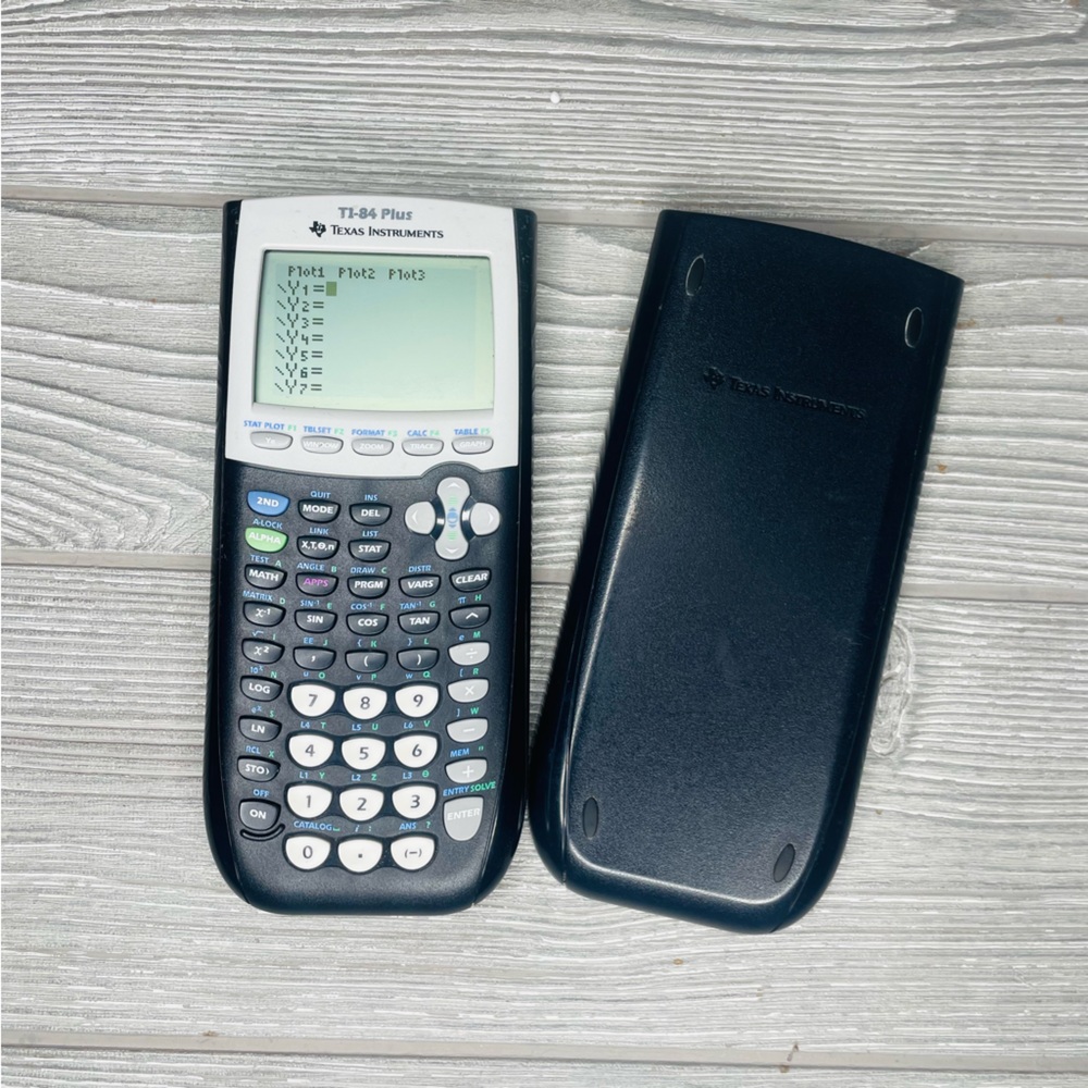 Texas Instruments Ti-84 Plus Graphing Calculator math class school calculator